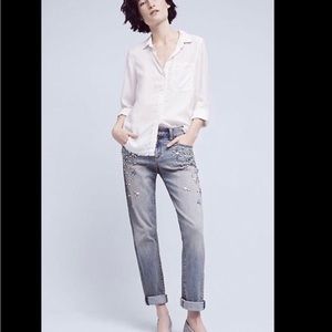 Pilcro Bejeweled Jeans 27